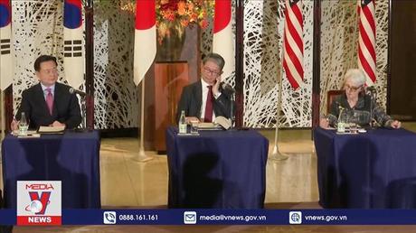 Mỹ, Nhật, Hàn cam kết phối hợp trong vấn đề Triều Tiên