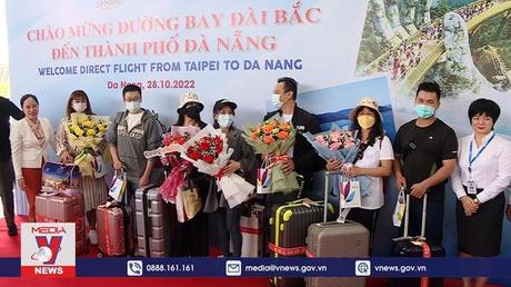 Đà Nẵng đón đường bay từ Đài Bắc- Đài Loan trở lại