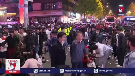 Giẫm đạp gây thương vong lớn tại Hàn Quốc