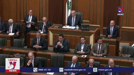 Tổng thống Liban chấp thuận đơn từ chức của chính phủ