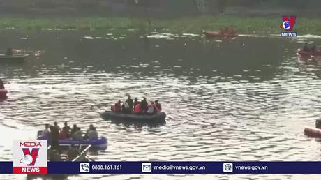 Thủ tướng Ấn Độ thị sát hiện trường vụ cầu sập