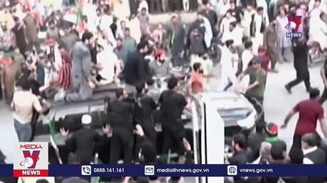 Bắt giữ nghi phạm vụ tấn công cựu Thủ tướng Pakistan