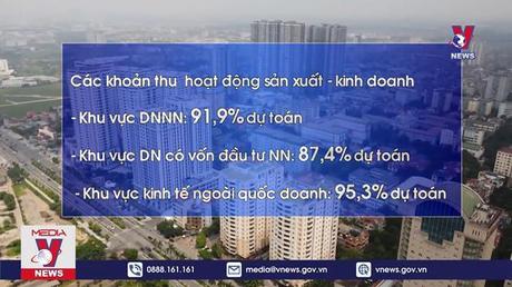 Thu ngân sách 10 tháng vượt dự toán