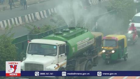 Khói mù bao trùm thủ đô Ấn Độ