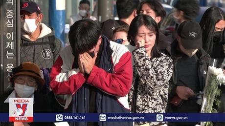 Tổng thống Hàn Quốc dự tưởng niệm các nạn nhân vụ giẫm đạp