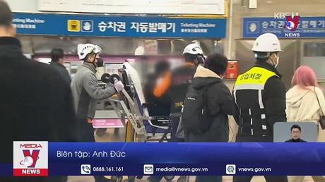 Tai nạn đường sắt nghiêm trọng ở Hàn Quốc