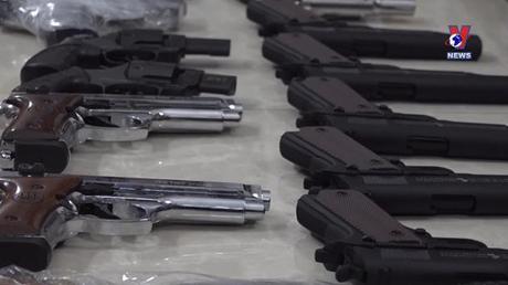 Phá đường dây mua bán súng đạn quy mô lớn