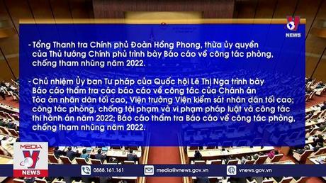 Kỳ họp thứ 4, Quốc hội khóa XV: Thảo luận về công tác phòng, chống tội phạm và vi phạm pháp luật