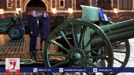 Triển lãm quân sự tái hiện lễ duyệt binh lịch sử ở Nga