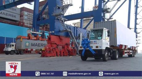 Cảng container Quốc tế Tân Cảng Hải Phòng đón Teu thứ 1 triệu