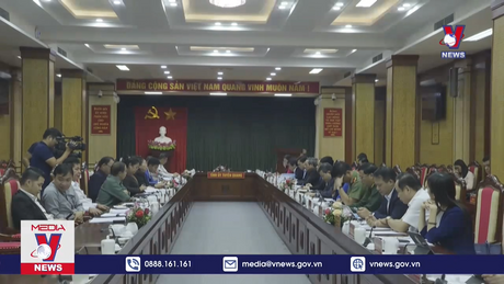 Ban Tổ chức Trung ương Lào làm việc tại Tuyên Quang