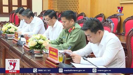 Ban tổ chức Trung ương làm việc tại Ninh Bình 