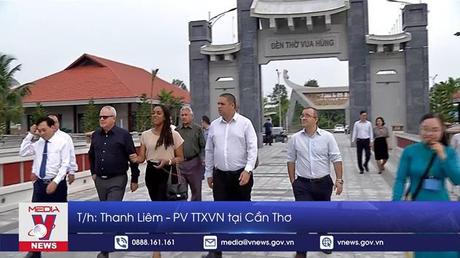 Đoàn công tác Hội đồng Nhà nước Cuba thăm Cần Thơ