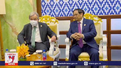 Thủ tướng gặp Tổng thư ký LHQ 