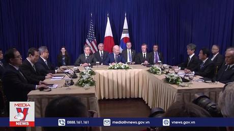 Mỹ - Nhật - Hàn tập trung vào vấn đề Triều Tiên