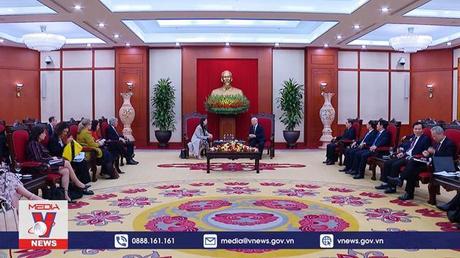 Tổng Bí thư tiếp Thủ tướng New Zealand