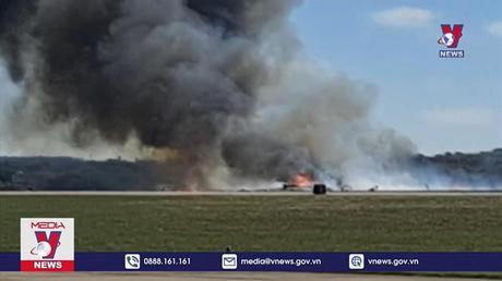 Tai nạn tại triển lãm hàng không Mỹ gây nhiều thương vong