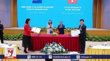 Thủ tướng Phạm Minh Chính hội đàm với Thủ tướng New Zealand