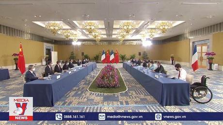 Lãnh đạo Trung Quốc, Pháp thảo luận thúc đẩy quan hệ song phương