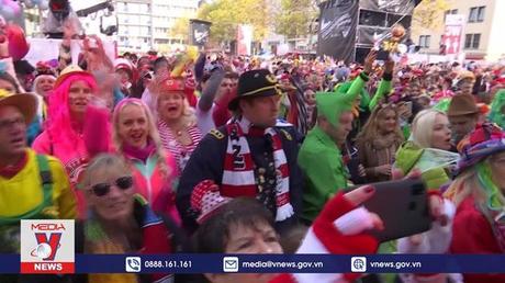 Tưng bừng mùa lễ hội hóa trang tại Đức