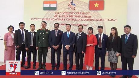Việt Nam tăng cường đại diện tại bang Gujarat