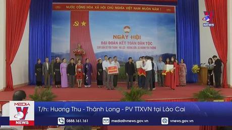Ngày hội đại đoàn kết toàn dân tộc tại Lào Cai
