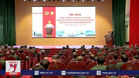 Quân ủy TW tổng kết nghị quyết về nâng cao chất lượng huấn luyện