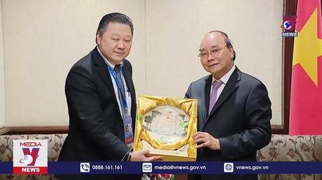 Chủ tịch nước Nguyễn Xuân Phúc tiếp Chủ tịch Tập đoàn CP