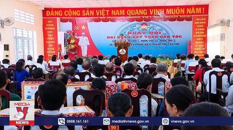 Ngày hội Đại đoàn kết tại TP. Cần Thơ