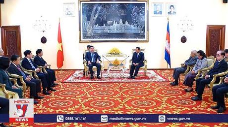 Chủ tịch Quốc hội hội kiến Chủ tịch Thượng viện Campuchia