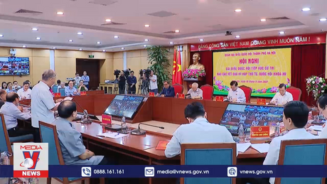 Tổng Bí thư tiếp xúc cử tri Hà Nội sau Kỳ họp thứ tư Quốc hội khóa XV