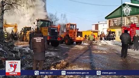 Nổ khí đốt khiến 9 người thiệt mạng ở Nga