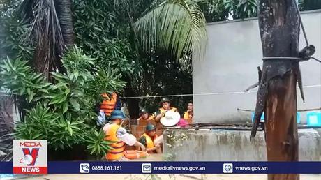 Phường Ghềnh Ráng, Quy Nhơn ngập nặng do mưa lớn