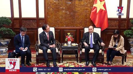 Chủ tịch nước tiếp Thống đốc tỉnh Kanagawa (Nhật Bản)