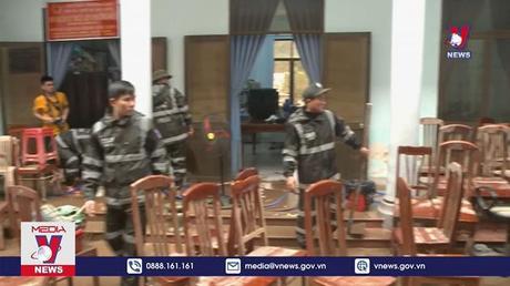 Khắc phục hậu quả mưa lũ tại thành phố Quy Nhơn 