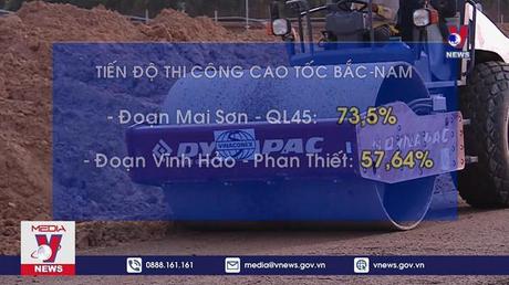  Nhiều dự án thành phần cao tốc Bắc- Nam dồn dập thi công
