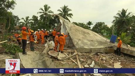 Indonesia khẩn trương cứu hộ các nạn nhân trong vụ động đất