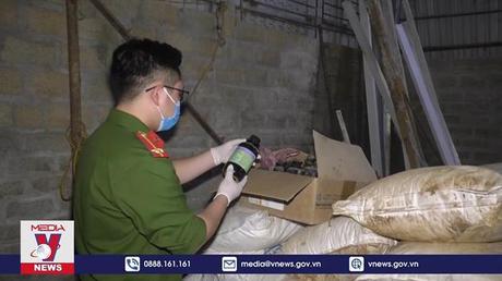Lào Cai thu giữ một lượng lớn thuốc nổ và chất Xyanua