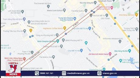 Hà Nội cấm phương tiện đi Mễ Trì – Châu Văn Liêm từ 28/11