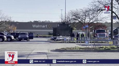 Mỹ thông tin về vụ xả súng tại siêu thị Walmart
