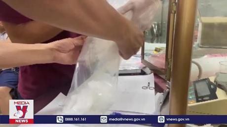 Lào Cai bắt vụ vận chuyển 4kg ma túy đá