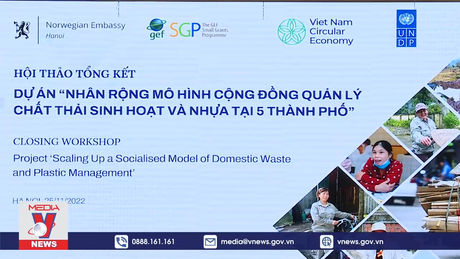 Nhân rộng các mô hình quản lý chất thải và giảm nhựa