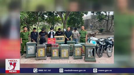 Triệt xóa nhóm đối tượng chuyên trộm cắp tại đền, chùa