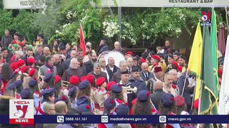 Bắt đầu mùa lễ Giáng sinh ở vùng Đất Thánh