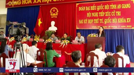  Phó Chủ tịch nước tiếp xúc cử tri An Giang