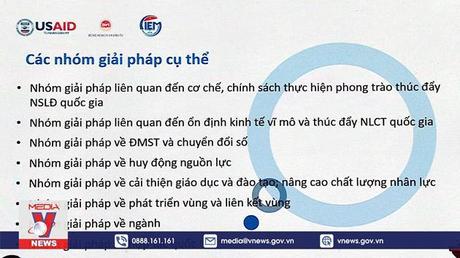 Cần có ủy ban quốc gia về năng suất lao động