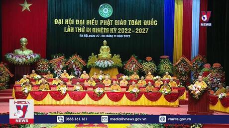 Bế mạc Đại hội Phật giáo toàn quốc lần thứ IX