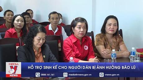 Hỗ trợ sinh kế cho người dân bị ảnh hưởng thiên tai