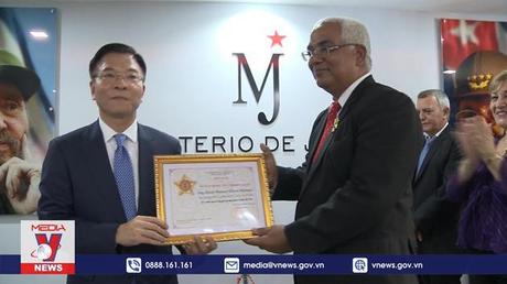 Việt Nam và Cuba tăng cường hợp tác tư pháp