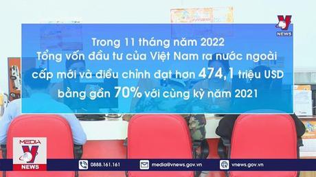 Việt Nam đầu tư hơn 474 triệu USD ra nước ngoài